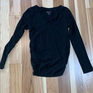 Small maternity long sleeve shirt